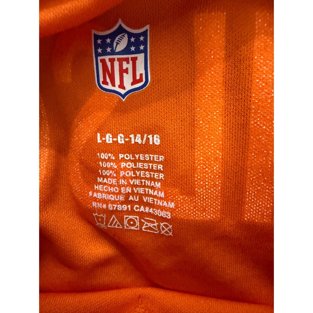 YOUTH NFL Denver Broncos Russell Wilson #3 Jersey Shirt Size L (14/16) NWT - Picture 5 of 6